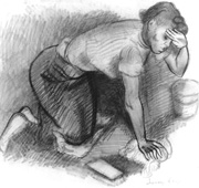 Isaac Soyer, Scrub Woman