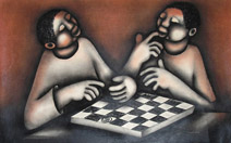 David Mbele, Chess Players