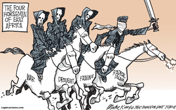 Mike Keefe, Horsemen