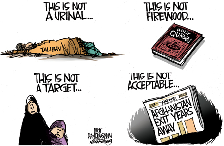 Walt Handelsman, Not Acceptable