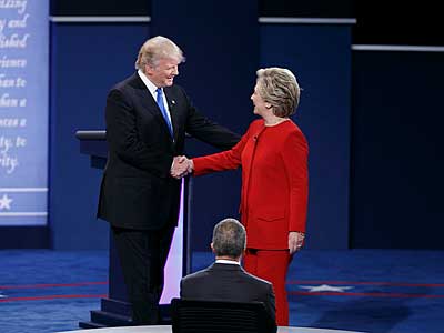 Presidential Debate Stage