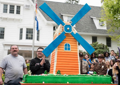 Giant Cake of a Windmill
