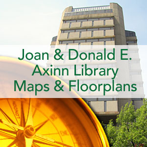 Joan & Donald E. Axinn Library: Maps and Floorplans