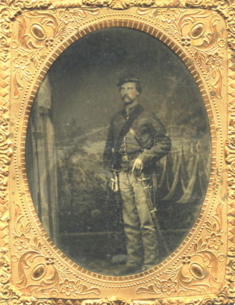 Corporal Walter Nichols Hart, 18th NY Cavalry, Company G, c1864