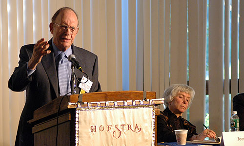 Richard Gardner and Joan Hoff on the Foreign Policy panel