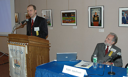 Ted Widmer and Ralph Applebaum on The William Jefferson Clinton Presidential Library and Museum panel