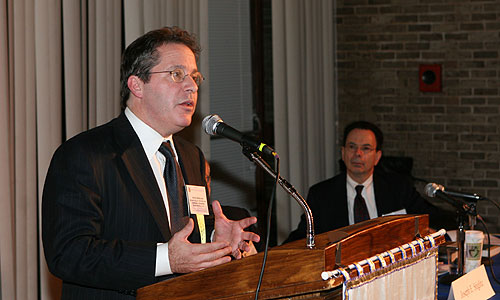 Gene Sperling and Herman Berliner at the International Economic Policy panel