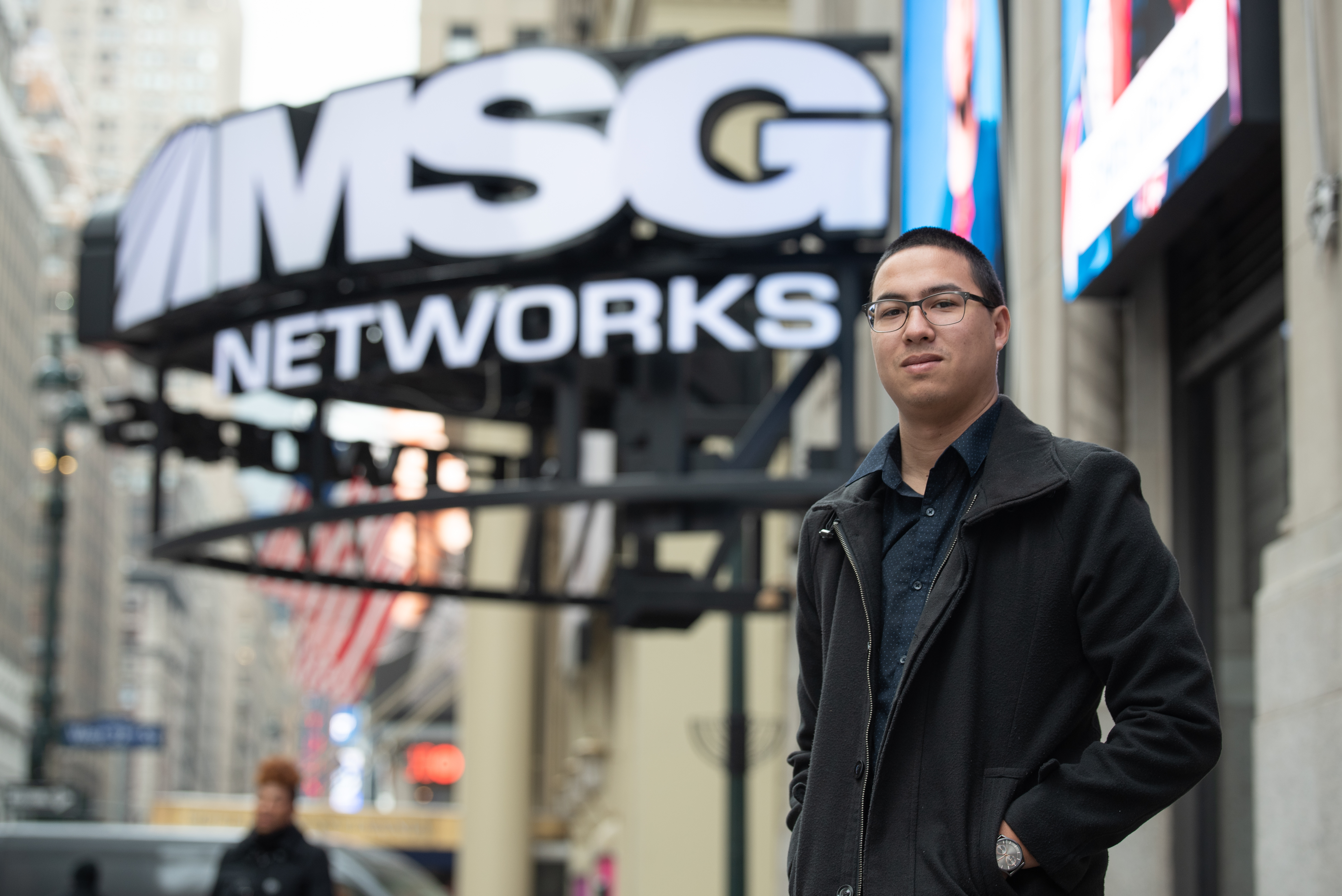 Frank Yee at MSG