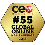 CEO Magazine - #55 Global Online MBA Rankings - 2018
