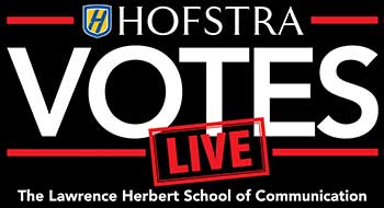Hofstra Votes Live  Logo