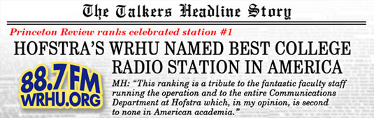 Hofstra's WRHU Named Best College Radio Station in America