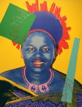 Andy Warhol: Queen Ntombi
