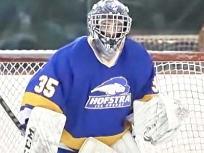 Hofstra Hockey Goalie 