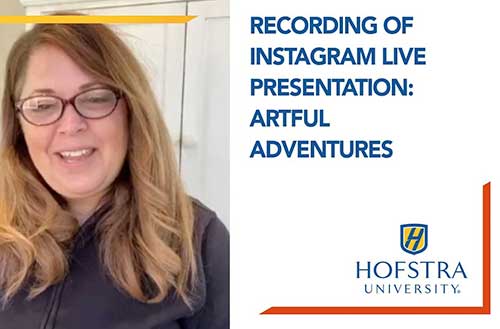Recording of Instagram Live Presentation: Artful Adventures