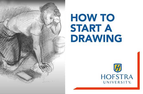 How to start a drawing
