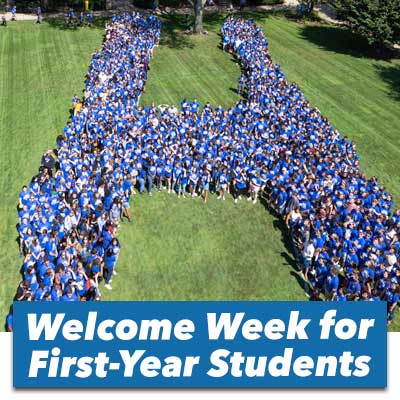 Welcome Week for First0Year Students