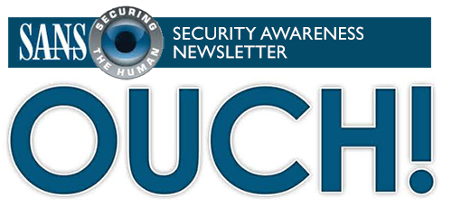 Security Awareness Newsletter: OUCH! LOGO