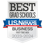 U.S. News & World Report: Best Grad Schools Business Part-Time MBA 2023-2024