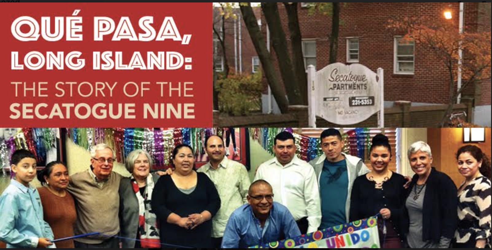 QUE PASA, Long Island: The Story of the Secatogue Nine