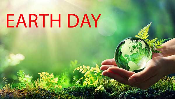 Earth Day, Hands holding a globe
