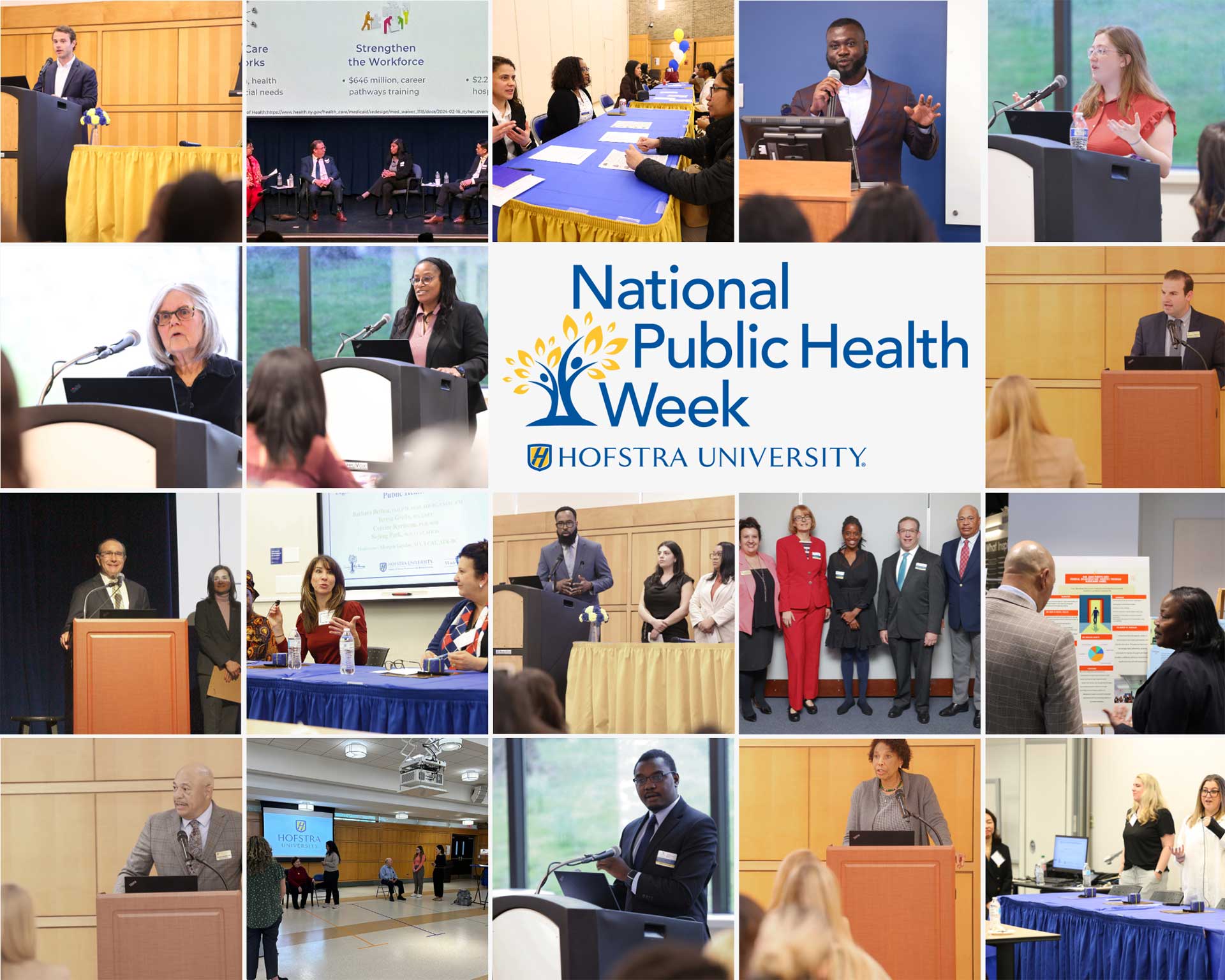 National Public Health Week Collage