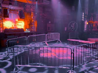 Boys playing basketball in a gym