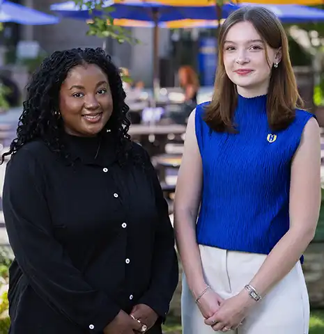 Evelyn Quail and DaeJa Young