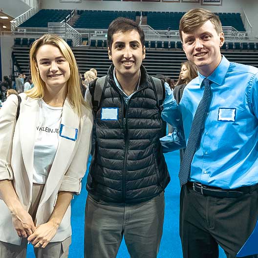 Career Fair Students