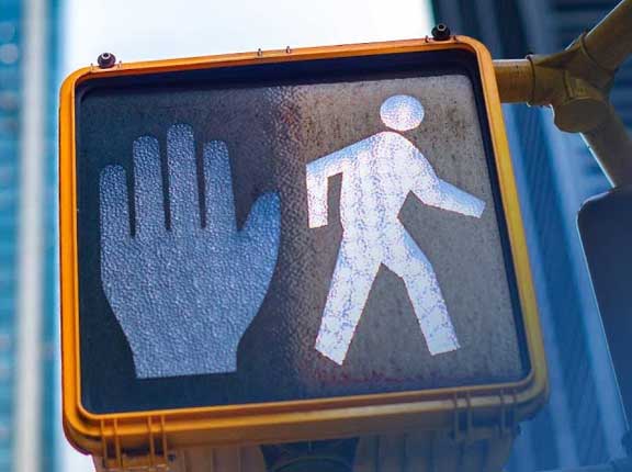 Crosswalk sign