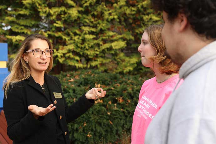 Student with Admission