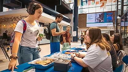 student, clubs, student center