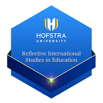 Reflective International Studies in Education Badge
