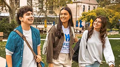 Students on Campus