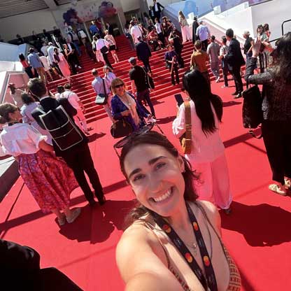 Sophia at Cannes