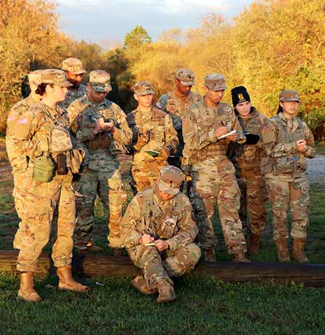 ROTC cadets