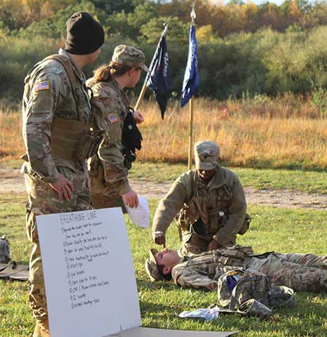 ROTC cadets