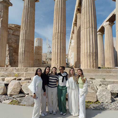 Students in Greece