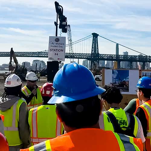 Engineering Students Explore Nation’s Largest Coastal Resiliency Project