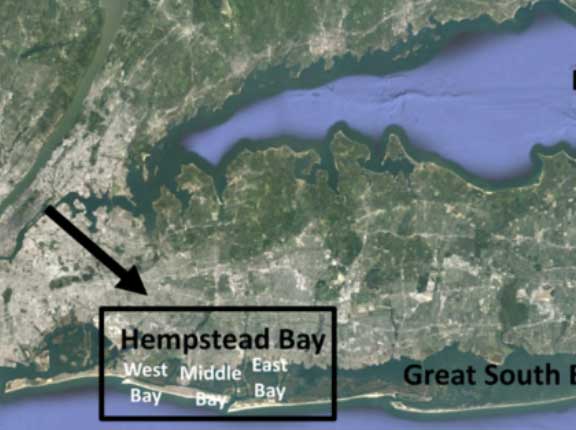 Map of Long Island