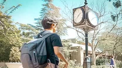 Student on Campus
