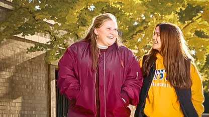 Students on Campus
