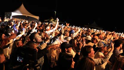 Students at Fall Fest