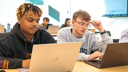 Students on Laptops