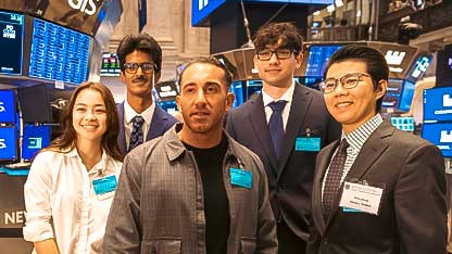Business Students in NYC