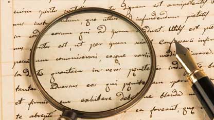 Magified Writing
