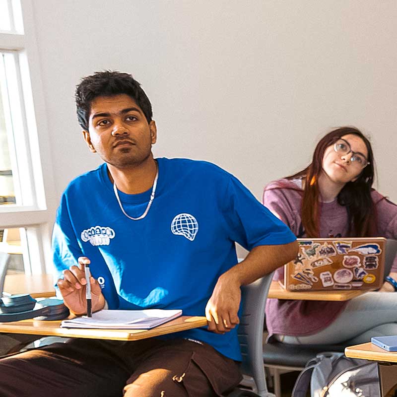 Students in classroom