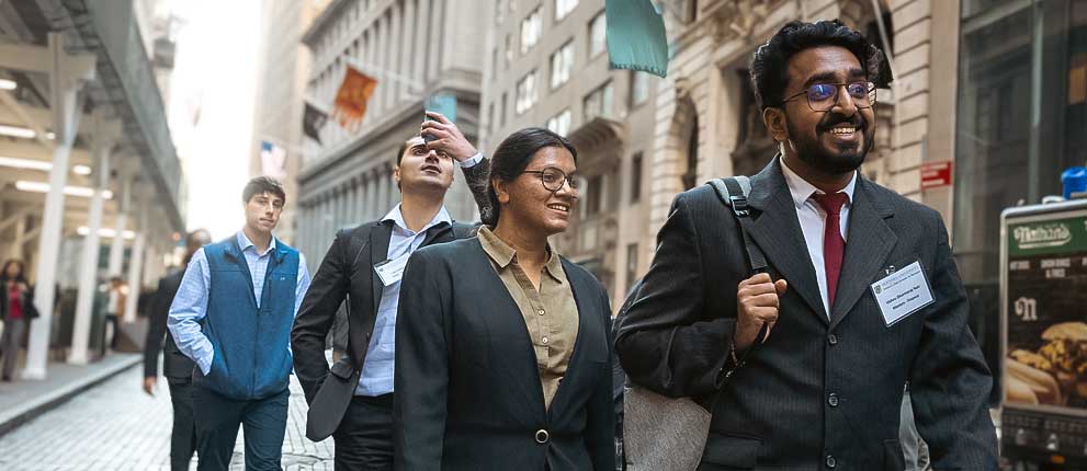 Hofstra Students in NYC
