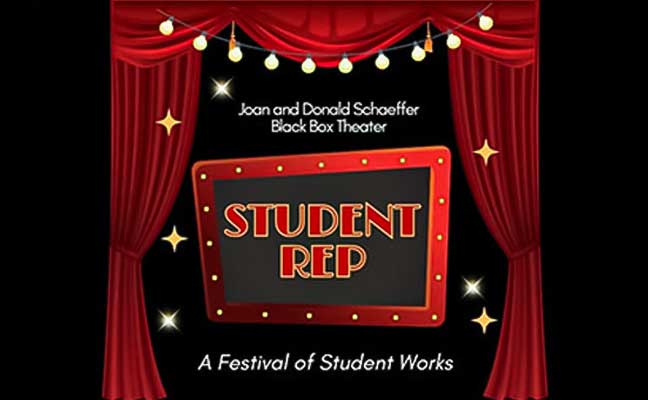Joan and Donal Schaeffer. Black Box Theater - Student Rep - A Festival of Student Works