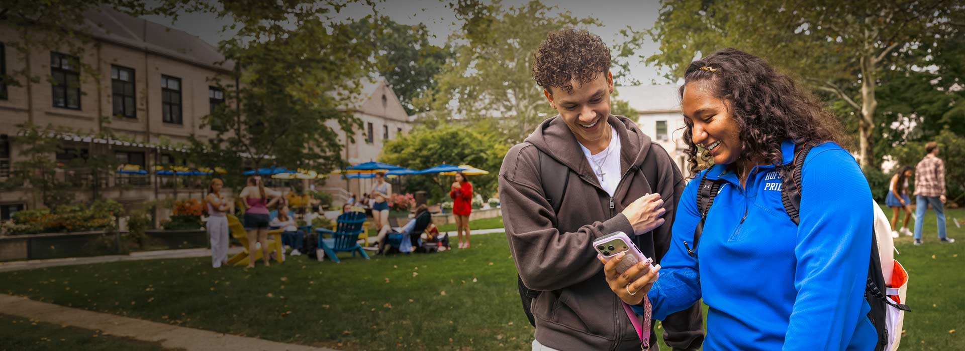 Students on Campus