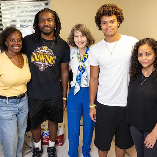Susan Poser with family